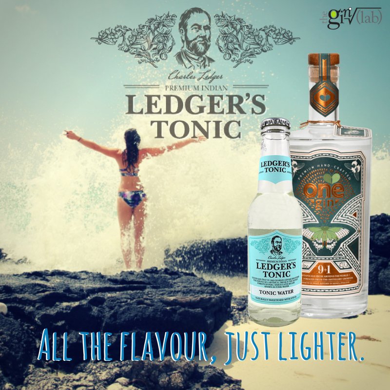 A lighter option this summer. Try Ledger's tonic water made with all natural Stevia. Amazing with or without gin.
#gin #tonic #onegin #ledgers #original #HealthyEating #drink #summer #BankHolidayblues #serving #gnt #blue #beach #wave