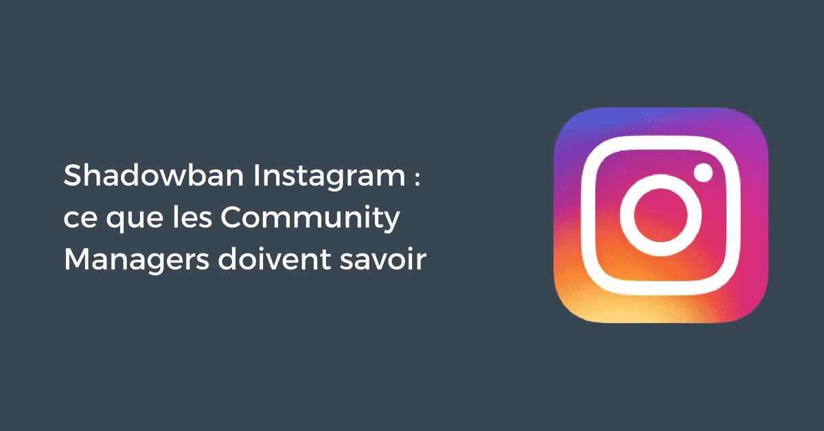 🔘 Shadowban #Instagram : ce que les Community Managers doivent savoir 👉 pellerin-formation.com/shadowban-inst…