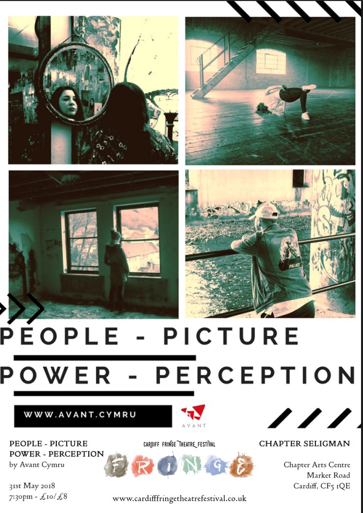 AvantCymru's tweet photo. Heading to @chaptertweets today for #techRehearsal two days to go before we perform #PeoplePicturePowerPerception
What is Welsh Hip Hop Theatre? Talk to us! https://t.co/QEVjIJzDlY