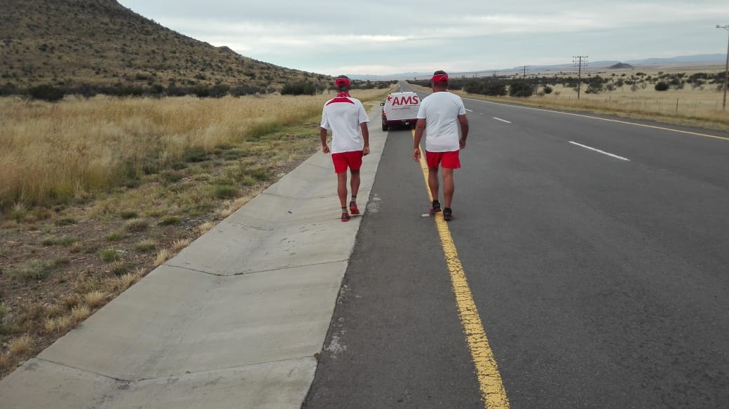 MercyMarathon2's tweet photo. We walked 56 km yesterday to N/Bethesda @AIRMERCYSERVICE. https://t.co/fsfjUVv2VT
