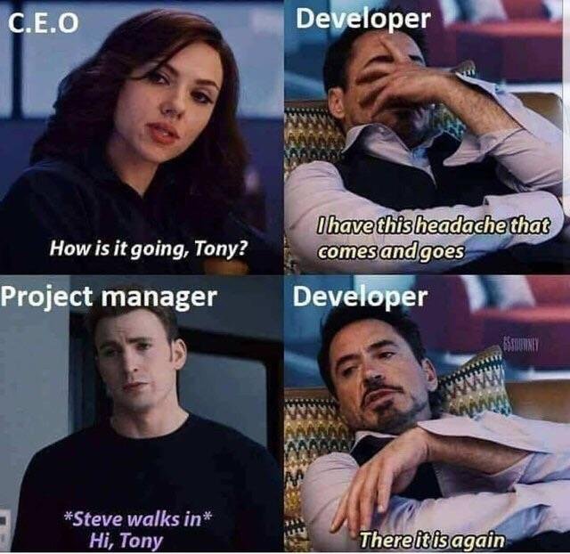 TUXEDOComputers's tweet image. Man kennt das ja... 😎 Guten Start in den Tag &amp;amp; gutes Durchhaltevermögen! 👨‍💻👩‍💻💪
#programming #programmer #developer #coding #software  #coderlife #development #programmingisfun
(c) I am Programmer,I have no life. - FB page