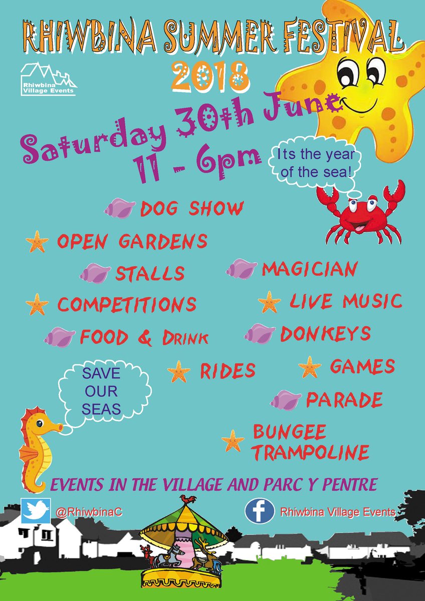RhiwbinaE's tweet photo. #Rhiwbina Summer Festival 30.6.18 @SianLloydnews could we pls have a RT? https://t.co/5VHDKrzIAM