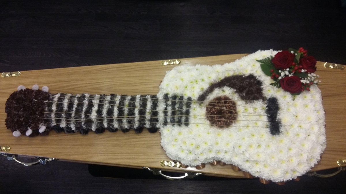 A F Whites Funerals On Twitter A Lovely Floral Tribute For A Gentleman Who Loved His Acoustic Guitar On Last Week S Funeral Top Job Done By Marie At Fourseasons Florist Stalybridge Https T Co Frnswcxzl2