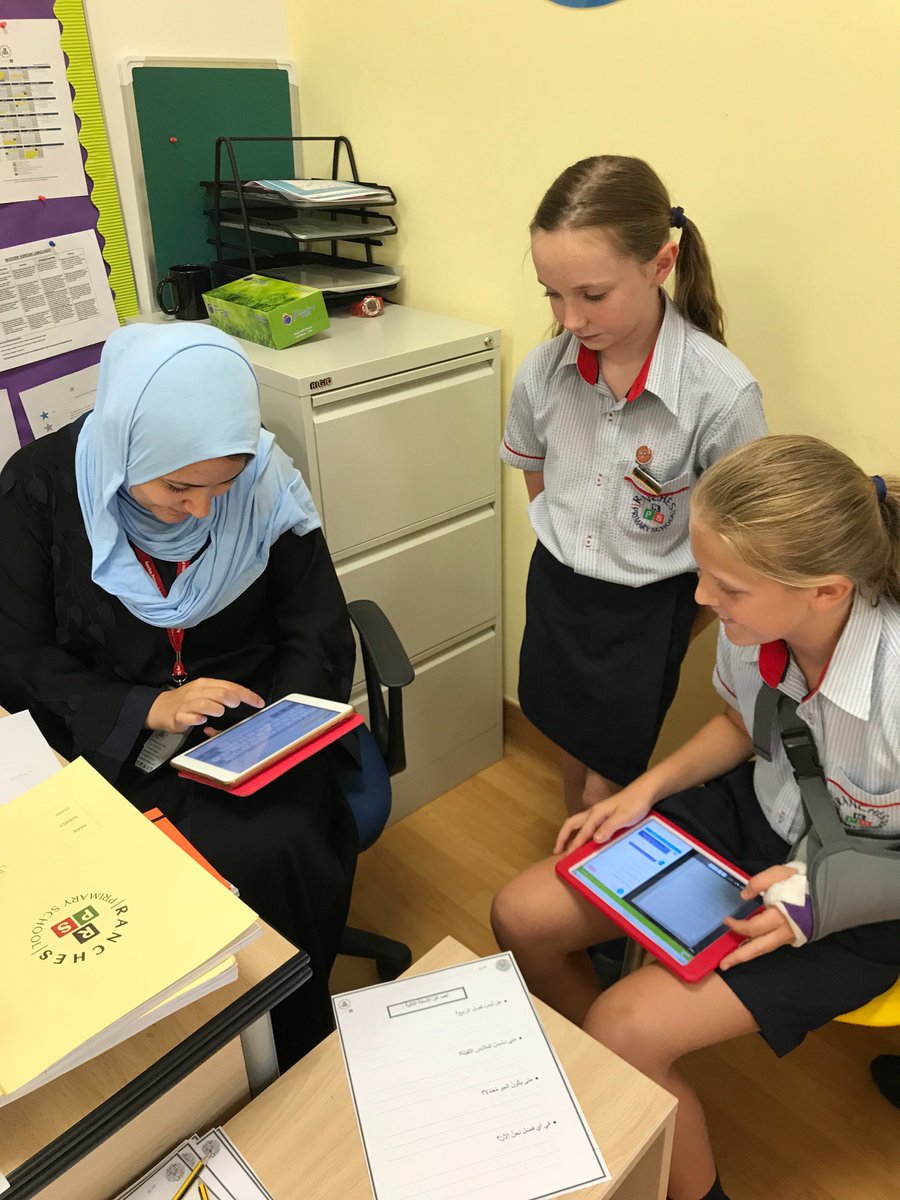 RPSDubai's tweet photo. Huge developments at RPS, not only are Yr6 Arabic 'B' pupils pioneers by publishing their writing on @HeyPobble but they have also searched for WAGOLLs published by our neighbours @KingsAlBarsha &amp; composed some improvement comments using the Arabic keyboard. @KHDA #TeachUAEchat https://t.co/x23a9ACDNG