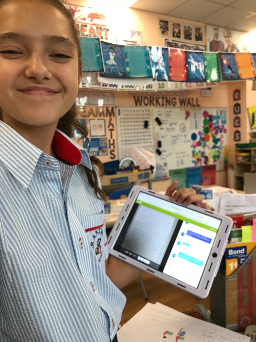RPSDubai's tweet photo. Huge developments at RPS, not only are Yr6 Arabic 'B' pupils pioneers by publishing their writing on @HeyPobble but they have also searched for WAGOLLs published by our neighbours @KingsAlBarsha &amp; composed some improvement comments using the Arabic keyboard. @KHDA #TeachUAEchat https://t.co/x23a9ACDNG