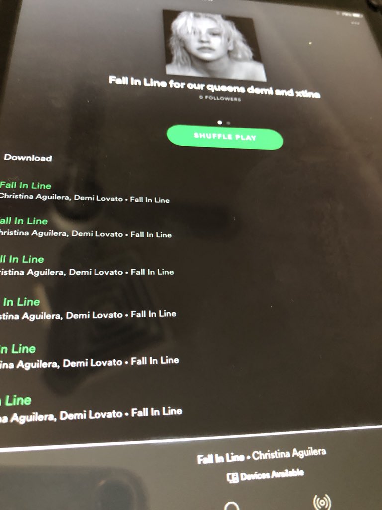 kimmylovato5's tweet photo. @WriteOnMe7 @xtina Non stop love this song #FaIlInLine #XtinaDemiVideo @ddlovato https://t.co/T8DWlW85tt