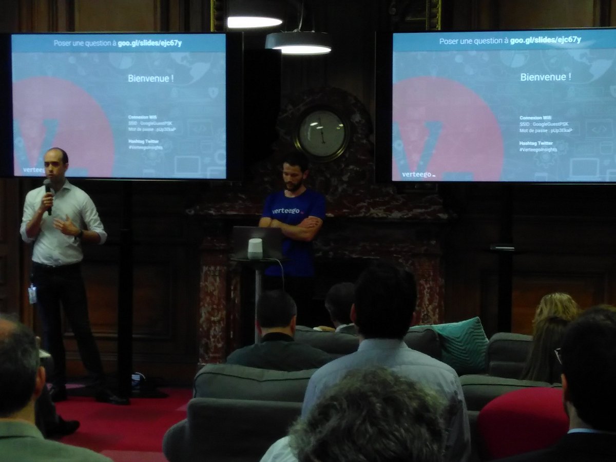 La 6ème édition des #VerteegoInsights débute chez <a href="/GoogleFR/">Google FR</a> , au menu : l'#IA au service de la relation Client ! Quelles (r)évolutions ? Keynotes et retours concrets à suivre...