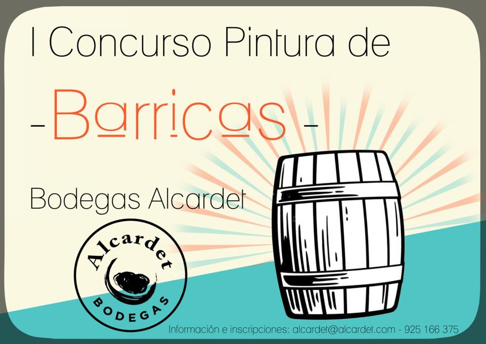 Si eres un@ crack con los pinceles 👨🏻‍🎨👩‍🎨llega nuestro I Concurso de pintura de Barricas Bodegas Alcardet. No pierdas la oportunidad de inscribirte. #Culturalcardet #PintatuBarrica