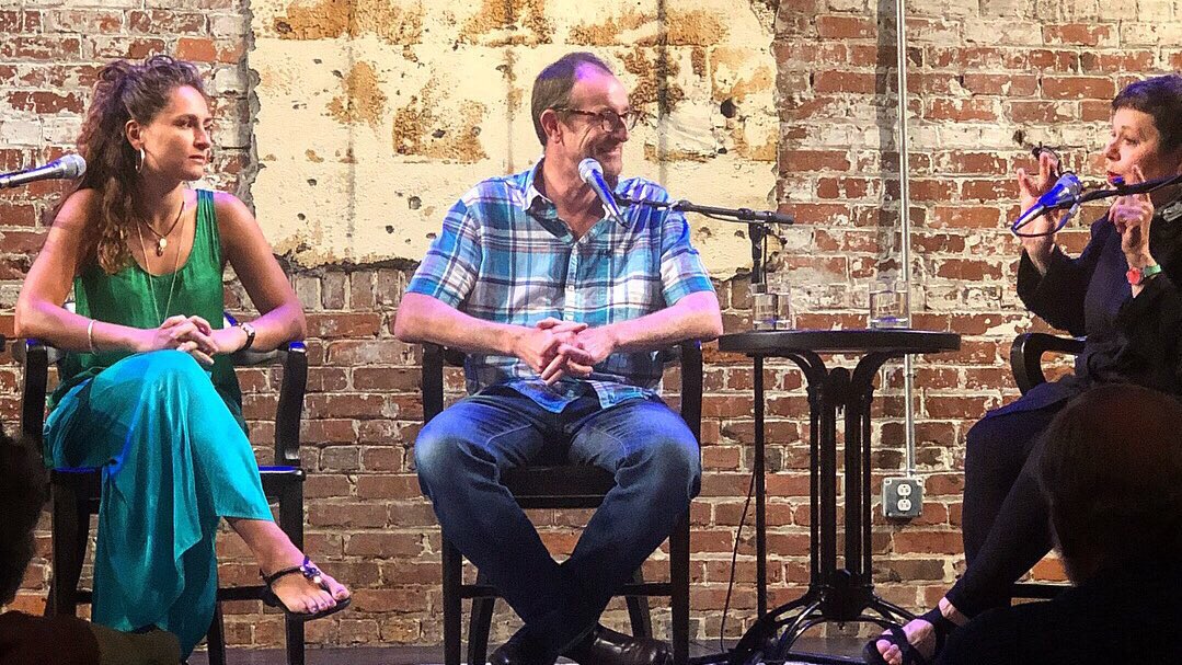 avital_lvova's tweet photo. Inspired beyond Borders. Conversation with Martha Teichner on Borders,Migration,Media Coverage &amp; our responsibilities as Artists/Journalists.Thank u Spoleto Festival for making this happen. 🙏🏼#spoletofestival #marthateichner #sfusa18 #sfusa #bordersbyhenrynaylor #henrynaylor https://t.co/kE3i0Vuawy