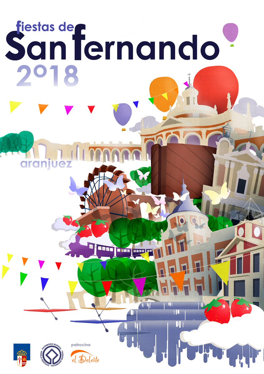 🎆🎆 Hoy 29 de mayo a las 21:00 arrancan las fiestas patronales de #Aranjuez en honor a San Fernando con <a href="/AljibeFolk/">Aljibe Folk</a> de pregoneros, y que durarán hasta el domingo 3 de junio.
<a href="/camelaoficial/">Camela</a> Y <a href="/MedinaAzahara_/">Medina Azahara Ofic.</a> pondrán música a la Plz. Parejas
ℹVer programa: jrp.aranjuez.es/events-directo…