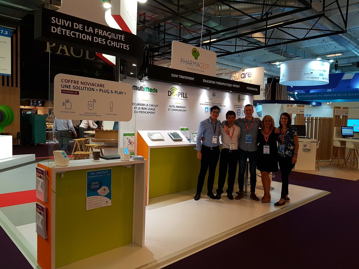 TERZETTI1's tweet photo. Toute l'équipe @Pharmagest vous attend au salon @HIT18 stand M12 ! https://t.co/Hr9fXRCjeJ