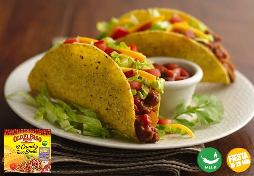 Bring #Tacotuesday to your family dinner table in less than 20 minutes with our incredibly easy beef tacos with all the flavour and with none of the heat. 
#Foodies
