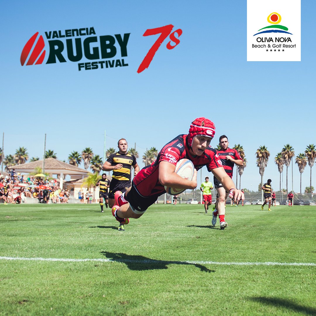 olivanovaresort's tweet photo. Este fin de semana en #OlivaNova... ¡Cita obligada para todos los amantes del #Rugby! No te pierdas el @VLCRugbyFest, ¡100% ambiente rugby! 🏉🏉
Toda la info en https://t.co/27LpKCqBmW
#VRF18 #ValenciaRugbyFest #Valencia7S https://t.co/4SMTWXdj3y