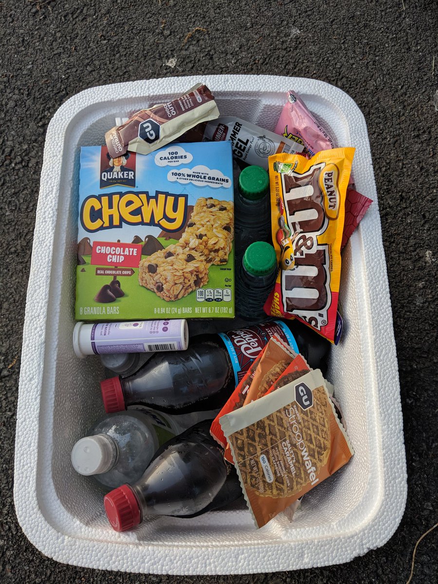 cherman99's tweet photo. On the same side of the street you're walking down Lazarus Lake, at the corner of Rt. 20 and Rt. 39. Take as much as you like. There's a bag in there to go too :) Was an honor meeting you this morning even though work meant I couldn't log any miles with you! #lazcon #bm100 https://t.co/w5LfugzuPa