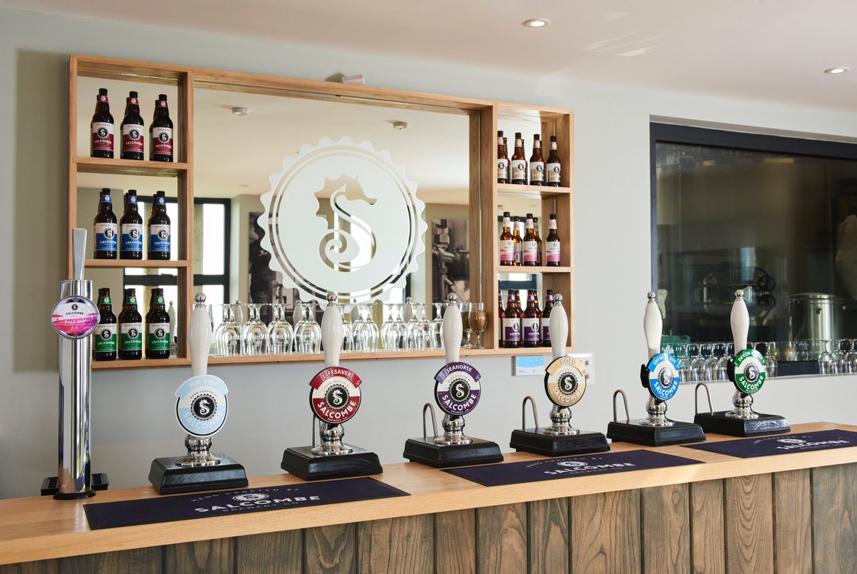 SalcombeBrewery's tweet photo. Buy your #Brewery Tour ticket for just £10 here https://t.co/YXYnHD7NQC or pop into the #breweryshop for this Thursday 31st May at 3pm! Free #tastings in the #taproom 🍺 https://t.co/Jt6yz1bl1Y