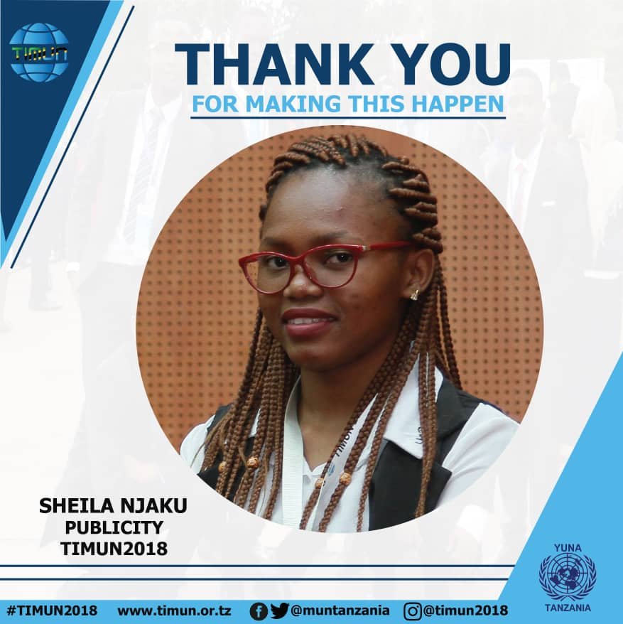 YUNA_Tanzania's tweet photo. Thank you all, see you next year #TIMUN2018 was a lit!!! https://t.co/H0JbuaJgNb