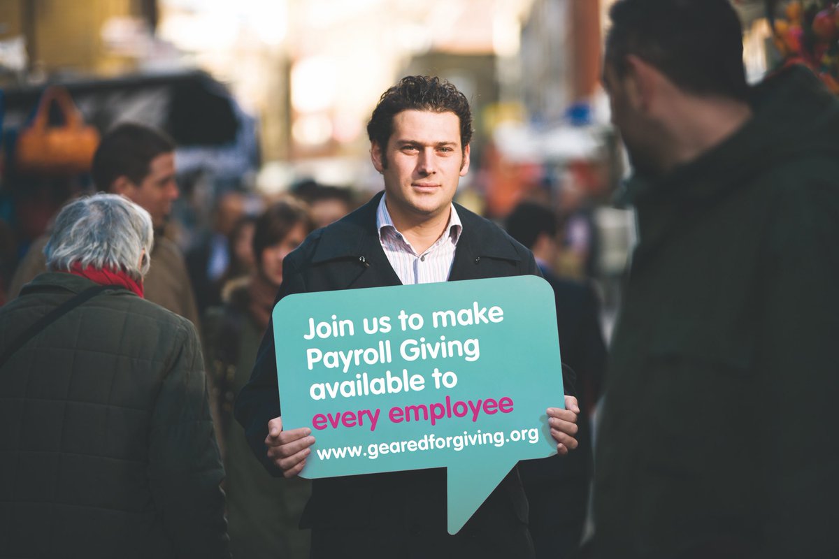 This #charitytuesday why not join us to make #payrollgiving available to every employee? ✔️ Find out more at gearedforgiving.org #givingback #doinggood #csr #philanthropy #charity #fundraising #campaigning #workplacegiving #giveasyouearn