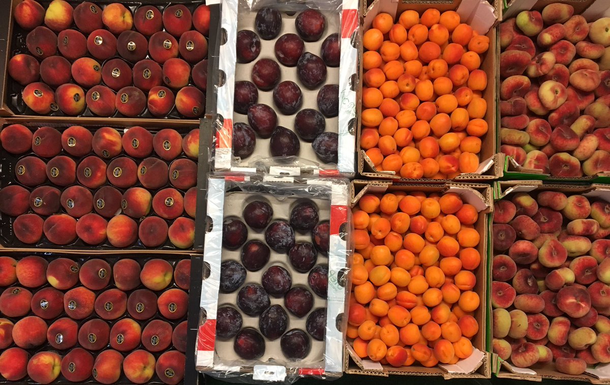 Beautiful Peaches, Plums, Apricots and Donut Peaches😍Get these beauties while they are in season. #StoneFruitSeason🍑🍒#WeDoFreshBest #LoveGloucesterRoad