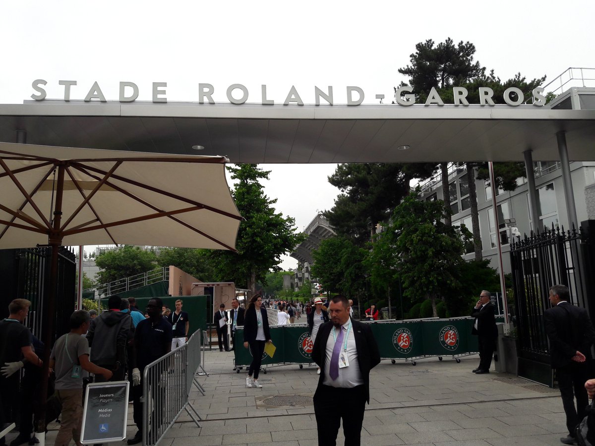 Tag drei der French Open mit acht Deutschen und Serena Williams - falls das Wetter hält #dpareporter