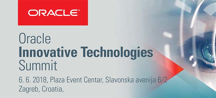 Looking forward to meet some of the best regional experts in #business and #IT fields on <a href="/Oracle/">Oracle</a> Hrvatska 12th Annual Summit in 𝗣𝗹𝗮𝘇𝗮 𝗘𝘃𝗲𝗻𝘁 𝗖𝗲𝗻𝘁𝗲𝗿. We'll talk about our experience with <a href="/OracleCloud/">Oracle Cloud</a> 

#Infoart #OracleCloud #Zagreb #Oracle