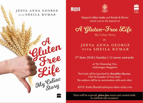 explocityblr's tweet image. A Gluten Free Life by Jeeva Anna George and Sheila Kumar - is.gd/RbTDSA - #TheHummingTree - - A Gluten Free Life by Jeeva Anna George and Sheila Kumar
HarperCollins India and Books &amp;amp; Brews
invite you to the launch of
A...