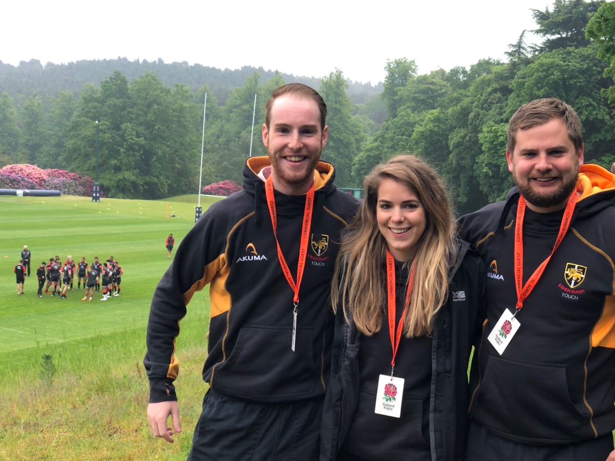 eshertouchrugby's tweet image. A huge thanks to @o2touch for organising an awesome day at Pennyhill Park on Thursday! Had so much fun playing touch with the England ladies and watching  the England men in their training #englandwomensrugby #englandredroses #o2touchforall @O2sports