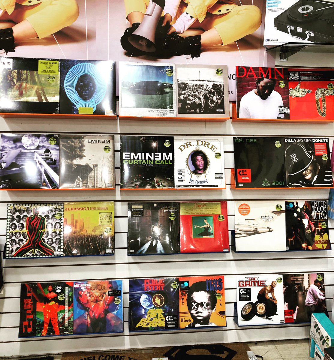 Twitter 上的Zhivago Gifts："😎🤬 Hip Hop Vinyl 🤬😎 Hip Hop &amp; Rap Vinyl Childish Gambino, Kendrick Lamar, Eminem, Kanye West, Beastie Boys, Wu Tang Clan, J Dilla, a called quest,