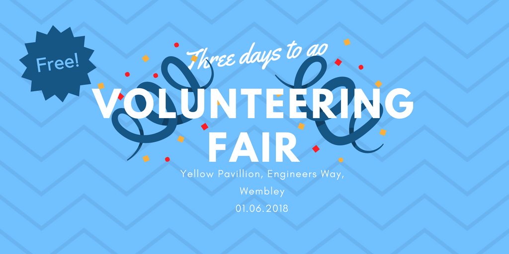 volunteerbrent's tweet photo. There's just three days to go before our #VolunteersWeek Fair! You'll get the chance to chat with loads of organisations from across Brent and find how volunteering can suit your lifestyle. Fri 1 June, 12-3pm, FREE https://t.co/yIBglpGL5N https://t.co/QEqpLw1EDD