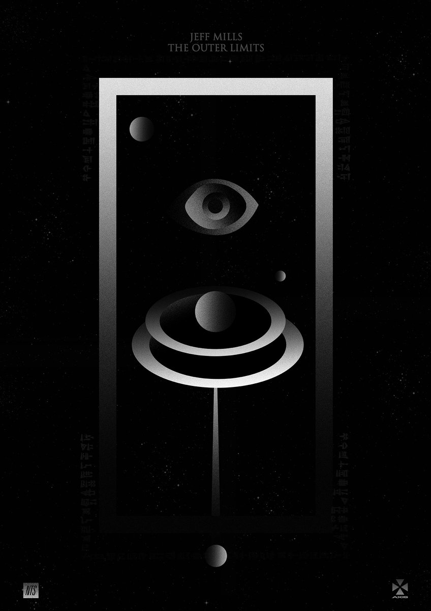 .<a href="/DJJeffMills/">Jeff Mills</a>’ The Outer Limits series continues tomorrow at 2pm BST

RT this post for a chance to win a limited edition poster designed for the new episode, Star People ✨

nts.live/theouterlimits