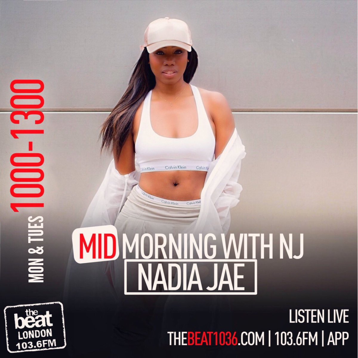 TheBeat1036fm's tweet photo. Happy Tunesday!
Tune in to the #MidMorningWithNJ with @itsnadiajae 10 - 1pm π
πΎπ§
#TeaTime βοΈ
#TopicHour at 11am
And #HeyNJ request half hour on the way https://t.co/McscrVTYEb
