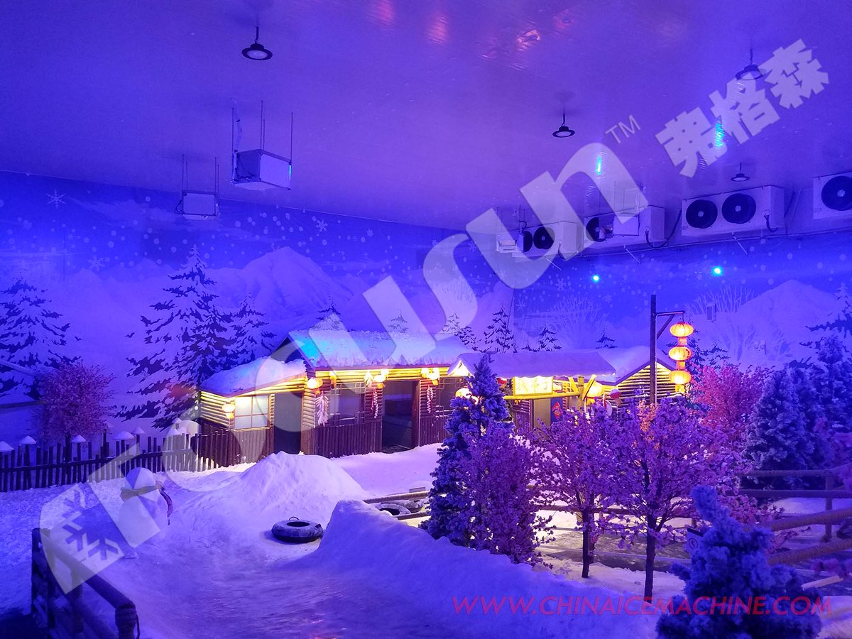 Focusun_Ice's tweet photo. Another #snow_room for amusement park. We, Focusun, only make #real_snow. #snow_house #snow #snow_maker #snow_making #snow_making_machine #snow_making_system #natural_snow #artificial_snow https://t.co/ttZoDuT2gn