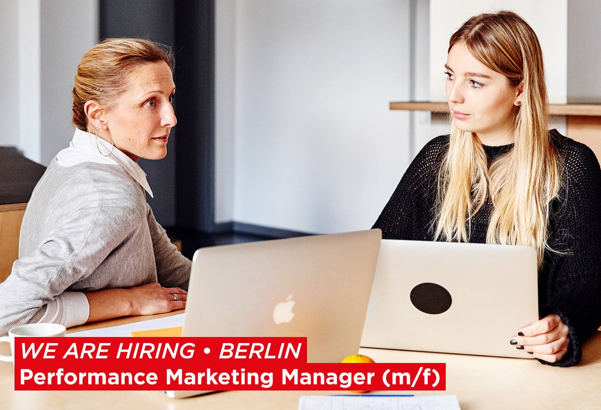 Rethink wants you! We are looking for a Performance Marketing Manager (m/f) in Berlin. bit.ly/2GY1rIX