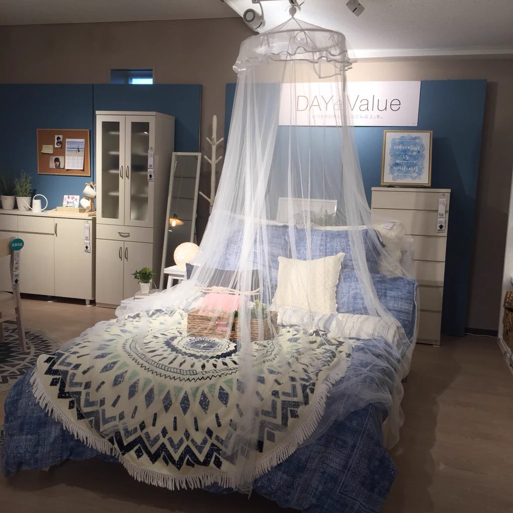 子供の頃の夢が叶う！ニトリでお姫様風の天蓋付きベッドが再現できるものが売られているｗｗｗ