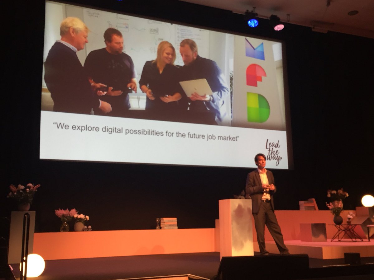 AslundK's tweet photo. Oskar Jonsson is presenting @Arbetsformed innovation center and the importance of partnerships. #leadtheway https://t.co/TRiwopQ0SY