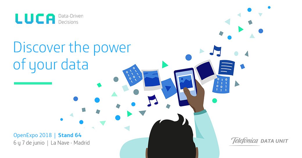 TefTechAIoT's tweet photo. 📅 Ven a #OpenExpo18 y disfruta de las ponencias de @chemaalonso y @vrbenjamins, conoce las demos LUCA Comms y #Pigram o tu rendimiento con @Movistar_Team y #BigData Toda la info: https://t.co/rIIFSLHlOd
📍Encuéntranos en el stand 64 junto con @ElevenPaths y @0xWORD https://t.co/RxAAXg7Y7G