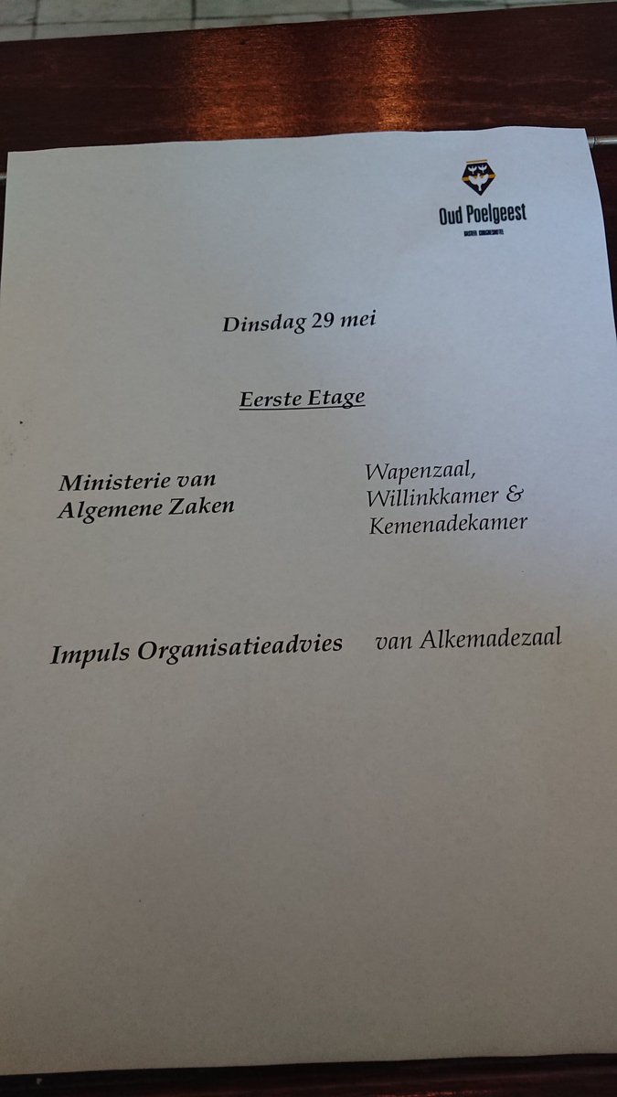 Impulsklas training, wat een heerlijkheid.