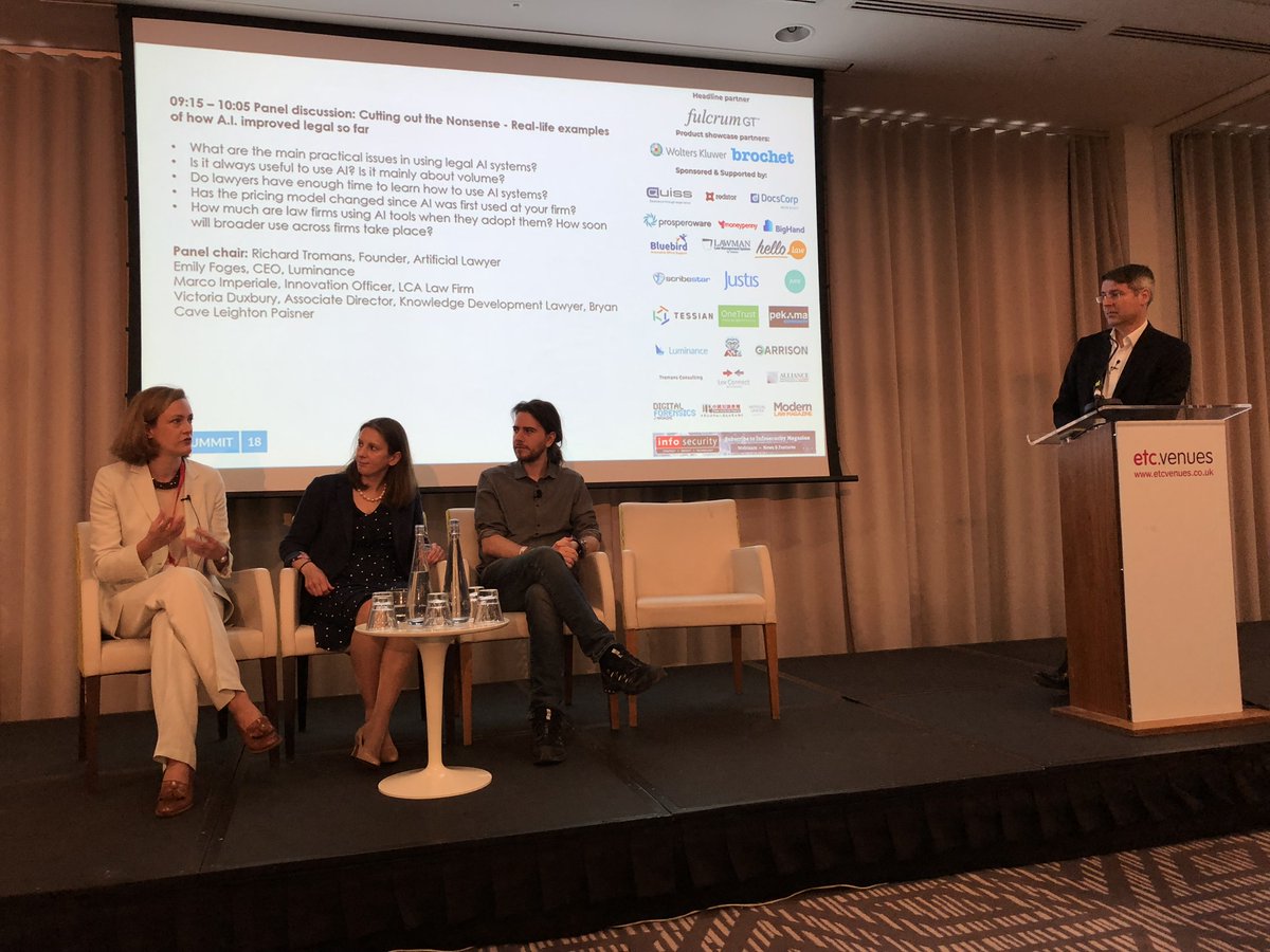 Luminance On Twitter Law Firms Often Adopt