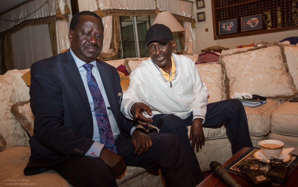 RailaOdinga's tweet photo. This morning I visited @CKirubi who has recently returned from overseas where he had gone for medical treatment. It was great to see him in high spirits and we wish him all the best as he continues with his recovery. https://t.co/EYneUJ0iwq