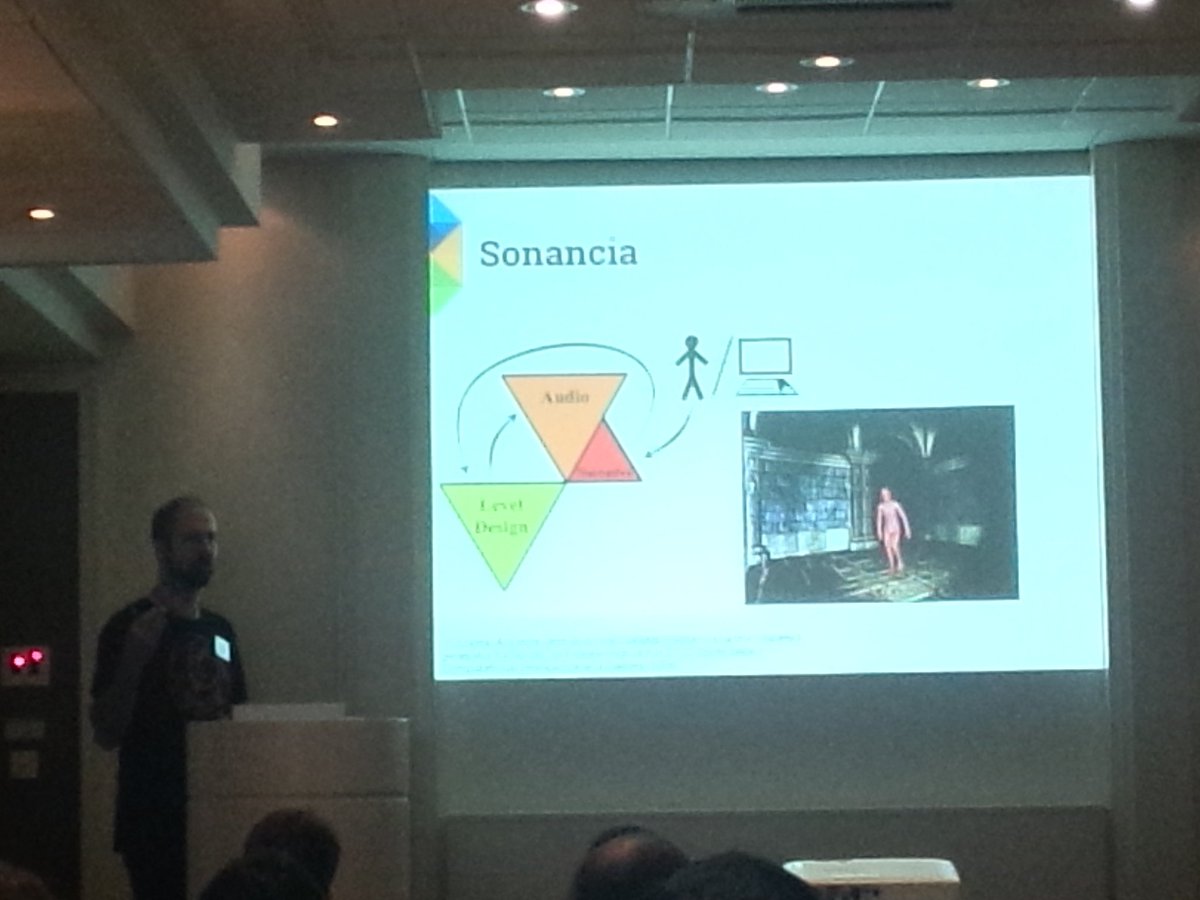 fsapi0's tweet image. Machines design game adventures, #Angelina, #Sonacia, #DataAdventure, #Surrogate for shooters, #AudioInSpace and #ARougueDream.
Talk at @GameAI2018 #GameAISchool2018 #artificialintelligence #gamedev #gaming #Games #Game #academia #AI #GameDesign #indiegame #indiedev