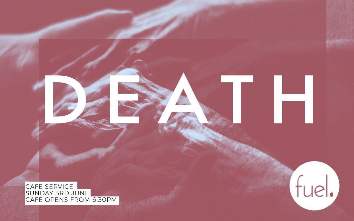 thefuelnetwork's tweet photo. The truth is we are all going to die. But nobody wants to say anything. This is your chance to talk about death, funerals, how to cope after loss. Finding a space to discuss this can be invaluable. 
#talkaboutdeath #gravetalk #lifedeathhope #lightforaylesbury #cafechurch https://t.co/8nEyrQEWzm