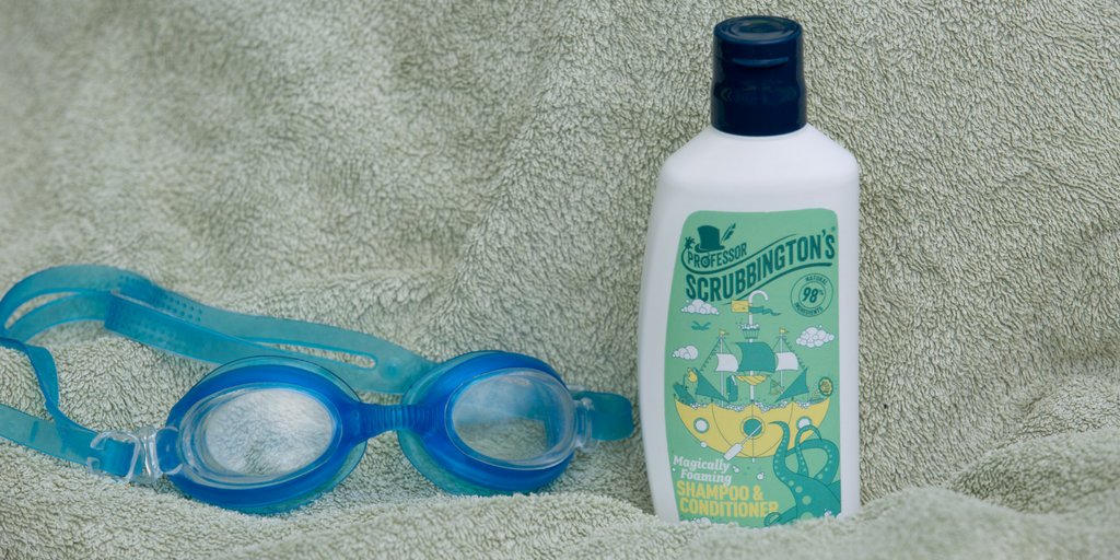Scrubbingtons's tweet photo. Taking the young persons swimming this half term? Wash the chlorine out with our shampoo & conditioner designed specially for kids https://t.co/E11UlNSGGk #ScrubYourself #swim #activekids https://t.co/EEsKRNpWRS