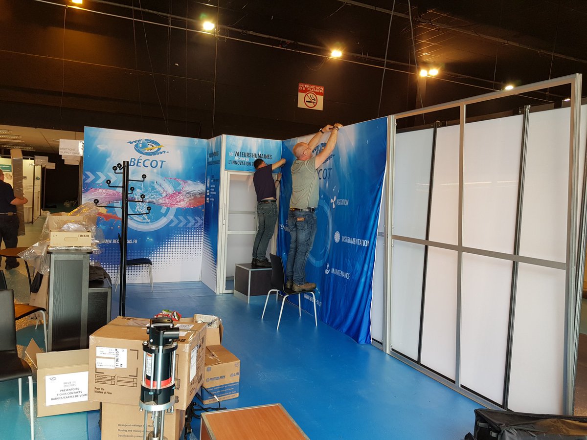 Installation sur le salon #BreizhIndustrie