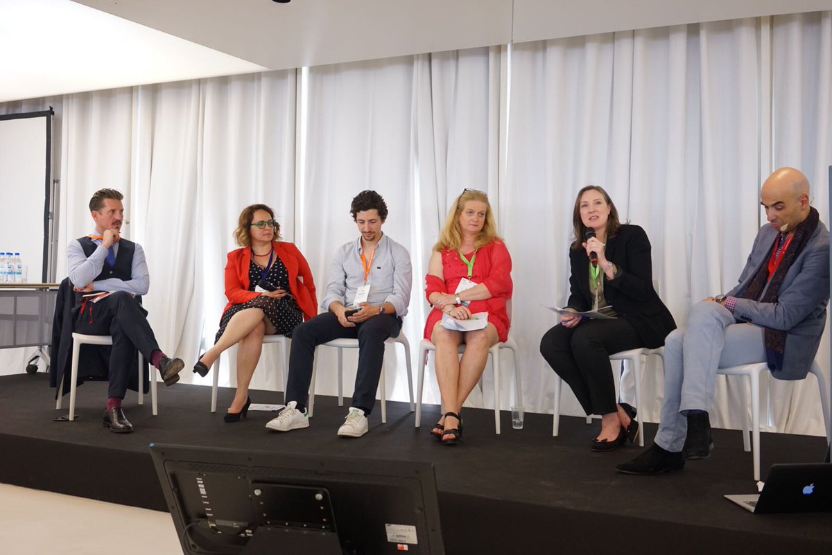 FondazioneCRT's tweet photo. Donzellina Barroso, @RockPhilanth: "Not output but #socialimpact is the key indicator of our activity"-  #PhilanthropyWorks #E4SC https://t.co/7dzaciba4V