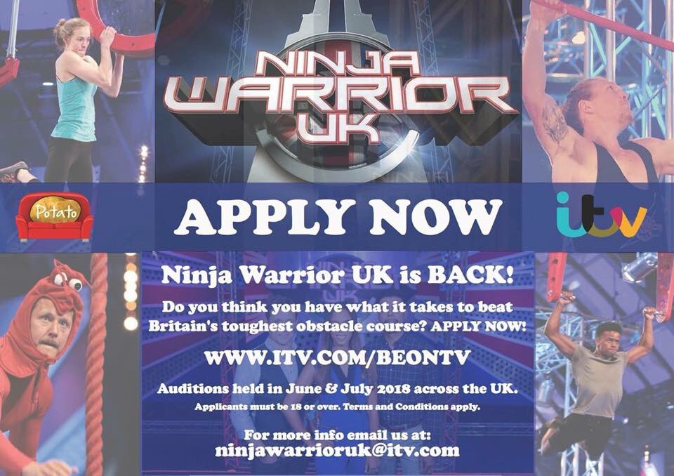 ZoeDuerden's tweet image. #ninjawarrioruk is back!! For all you strength, grip, freerunning, climbing, gymnastic fanatics. Get applying!! #beatthewall