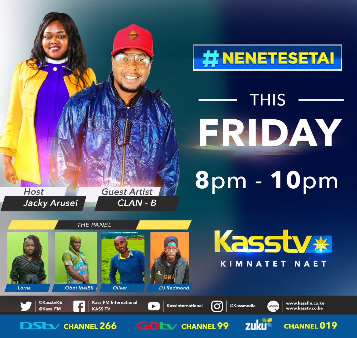 Make sure you tune #Nenetesetai @clanbmusic