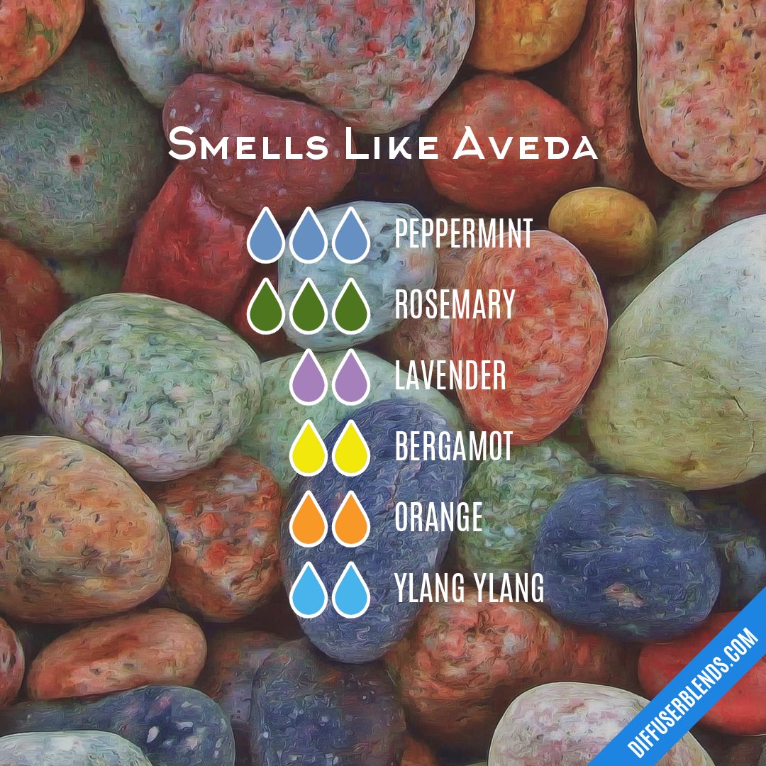 giphora's tweet photo. What an iconic scent. #essentialoils #aveda #peppermint #rosemary #lavender #bergamot #orange #ylangylang #diffuser https://t.co/basnYHZKW3