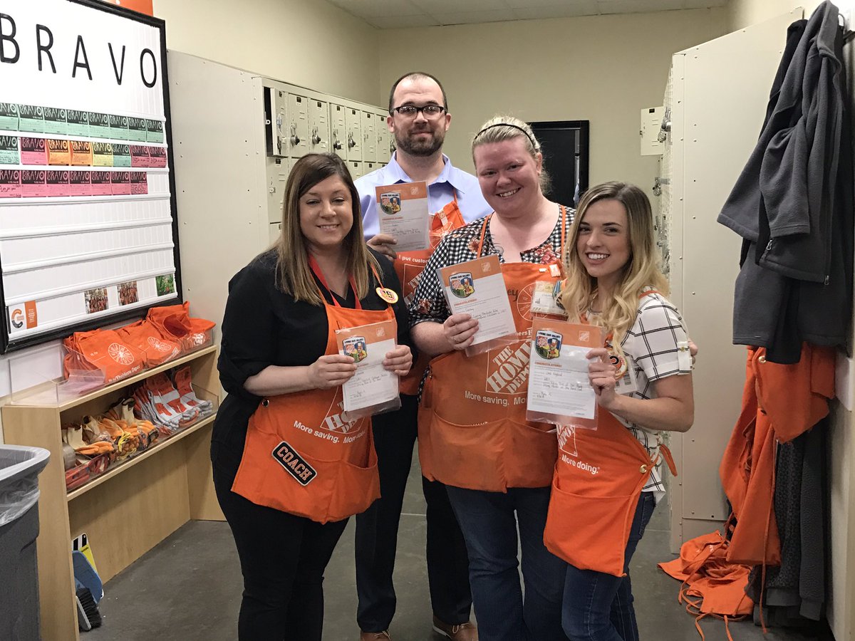 It's my last day with THD. What a wild, wonderful ride it's been. I've grown so much in the last 2 years. It's definitely bittersweet. I can't thank my leaders and associates enough for challenging me and growing me. So grateful for the friendships I've made. #orangeblooded #6807