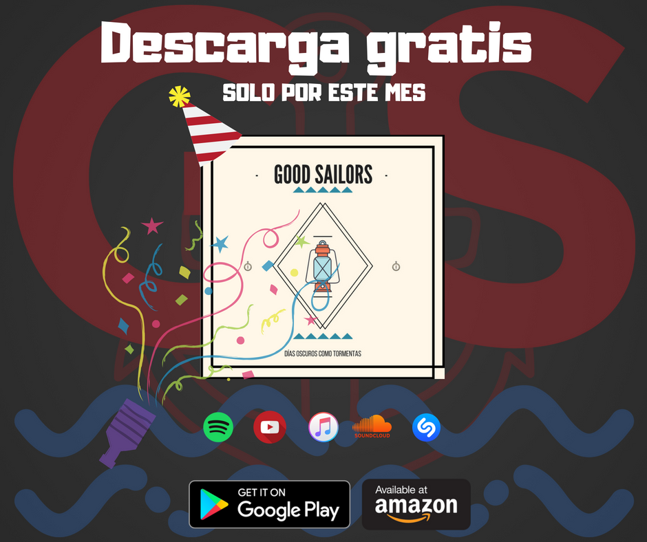 GoodSOficial's tweet photo. Hoy esta de aniversario nuestro EP Días oscuros como tormentas, acá se lo dejamos gratis: https://t.co/5yXU4Mqb7R  #PopPunk #29May #FelizMartes https://t.co/psEeU8xWd0