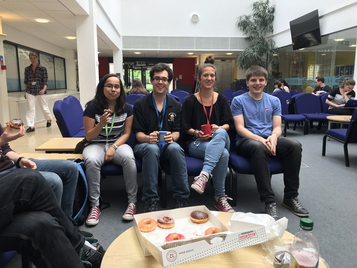 Collette Guy (@colletteguy) on Twitter photo Krispy Kreme break today with @DrLizF Fullam Lab to celebrate <a href="/JonathanFenn4/">Jonathan Fenn</a>’s poster prize and Anjana’s Masters project! #excitingscience Krispy Kreme break today with @DrLizF Fullam Lab to celebrate <a href="/JonathanFenn4/">Jonathan Fenn</a>’s poster prize and Anjana’s Masters project! #excitingscience