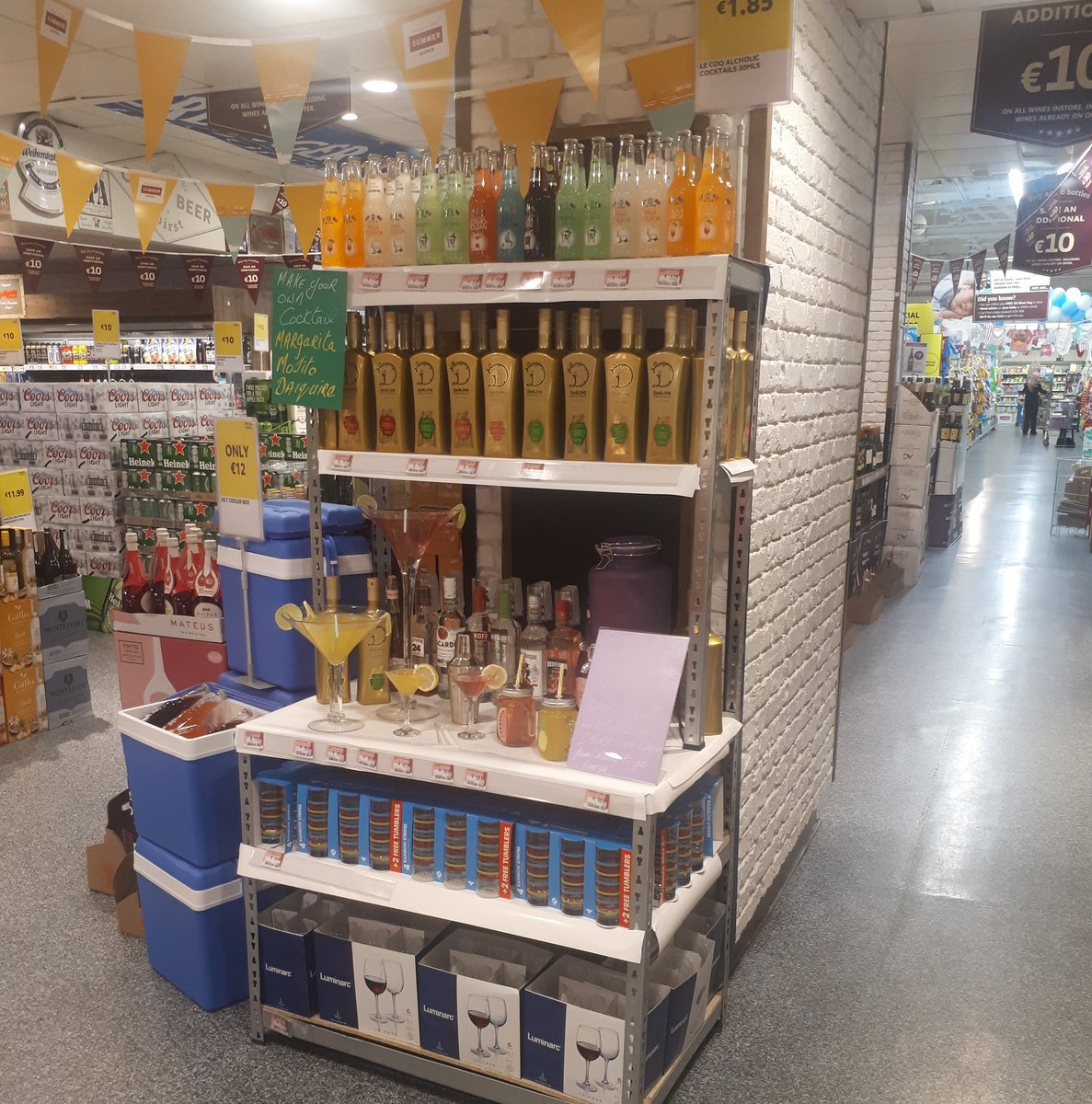 Just what's needed on a sunny day like today #cocktails. We have everything to create your very own cocktails here at SuperValu Sundrive. Always drink alcohol responsibly. #sunsout #cocktails #supervalu #SVSUNDRIVE